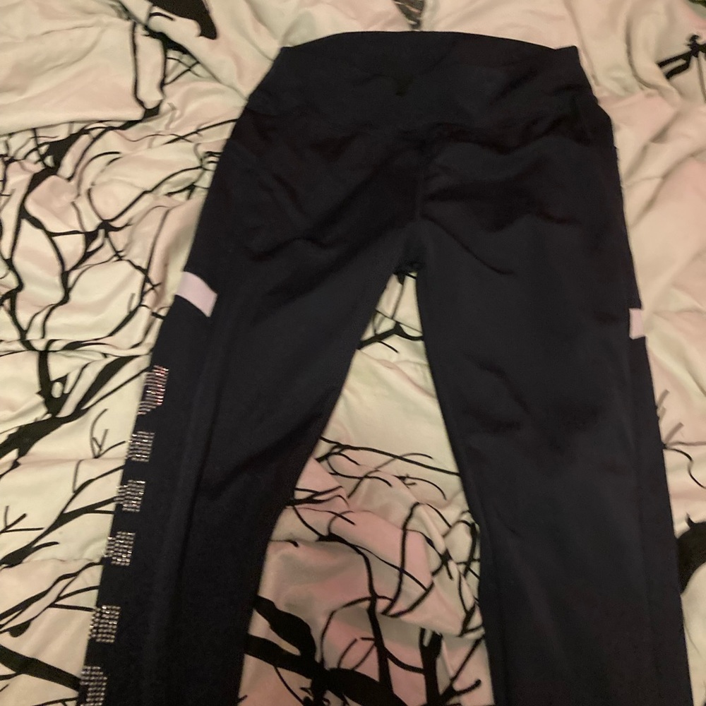 Navy Dallas leggings size large lightly worn.